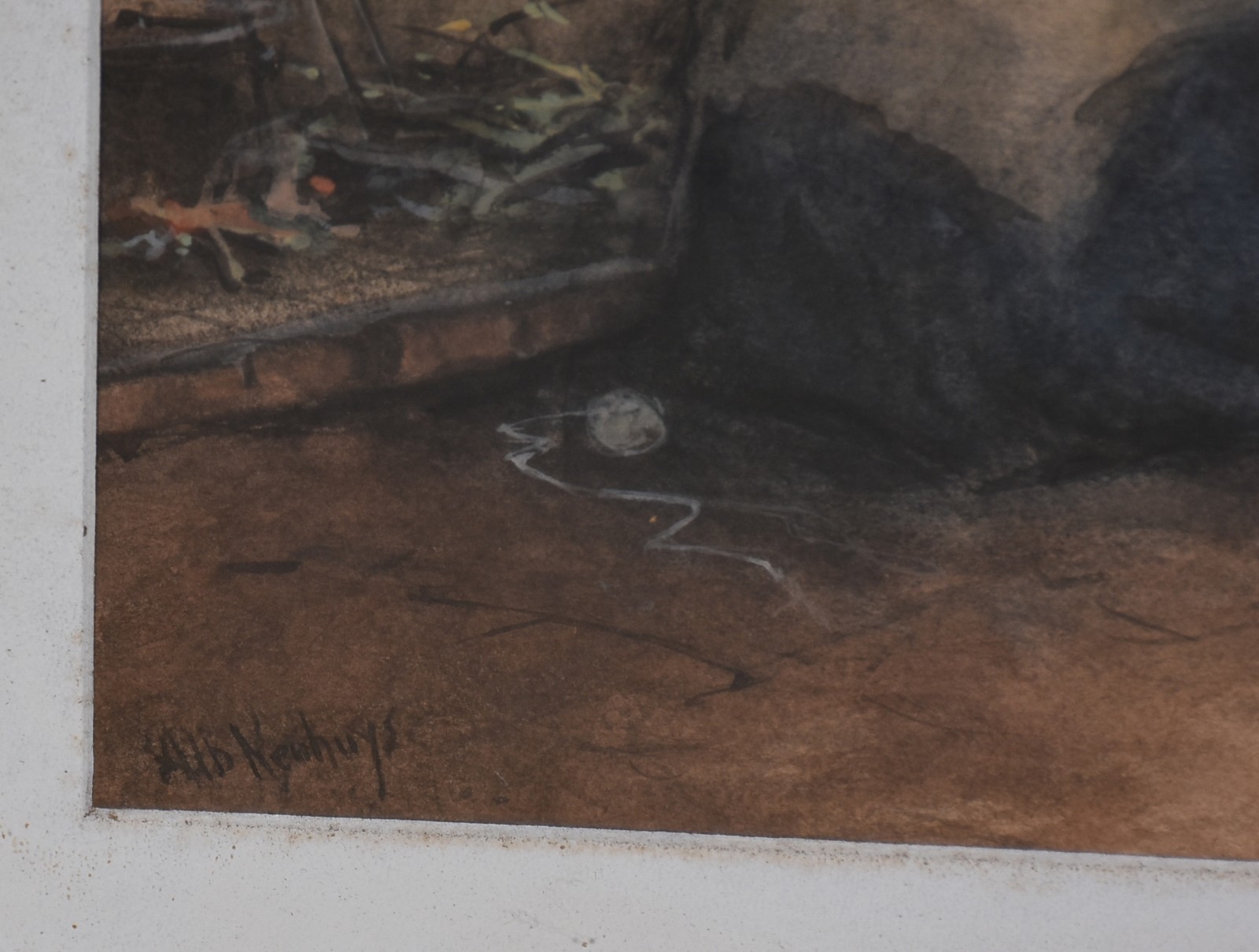 Assinatura não identificada, Mãe com Menino - foto 3 de 4