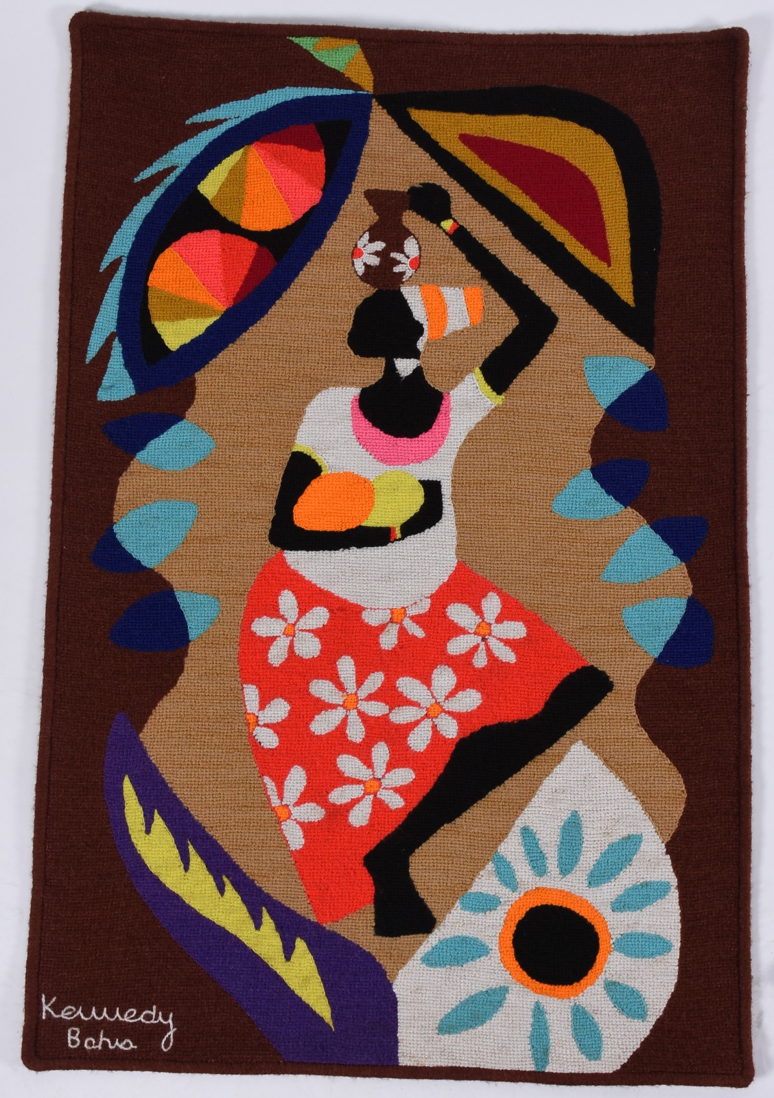 Kennedy Bahia (1929-2005), Figura com saia floral - foto 1 de 3