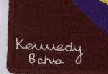 Kennedy Bahia (1929-2005), Figura com saia floral - Tapeçaria.