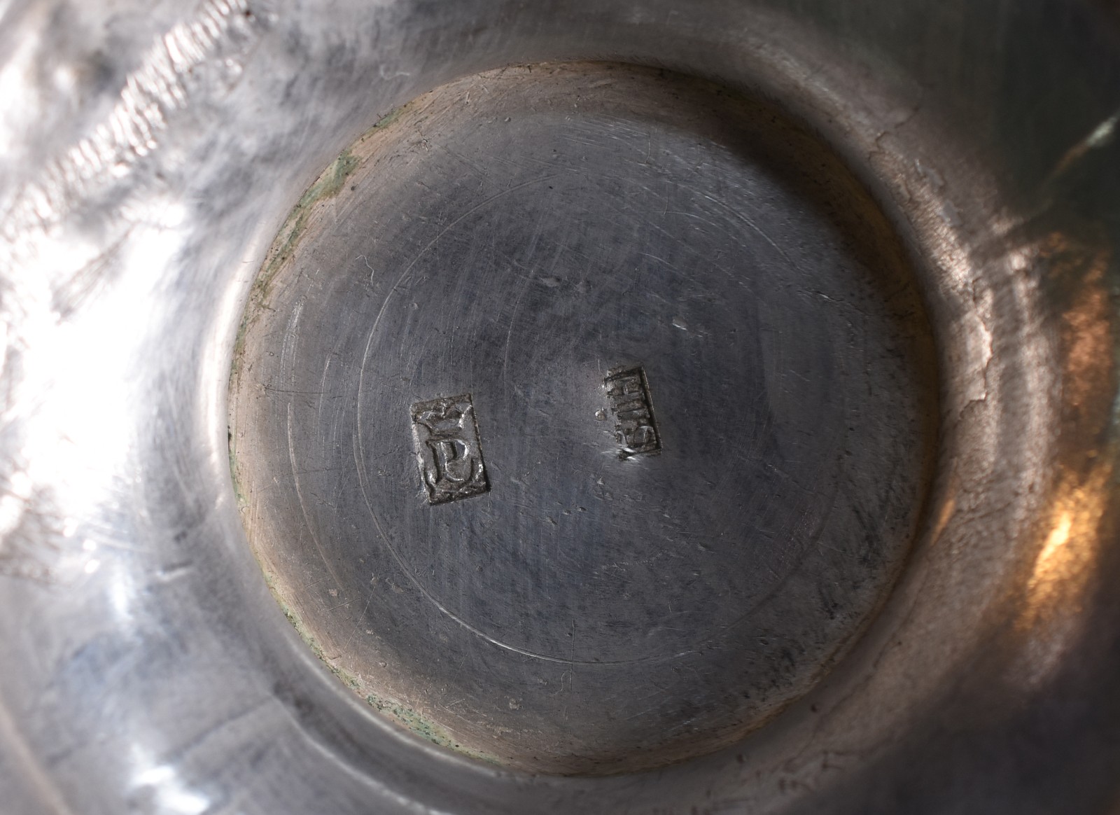 Elegante baixela para chá e café de prata portuguesa contraste P... - foto 7 de 7