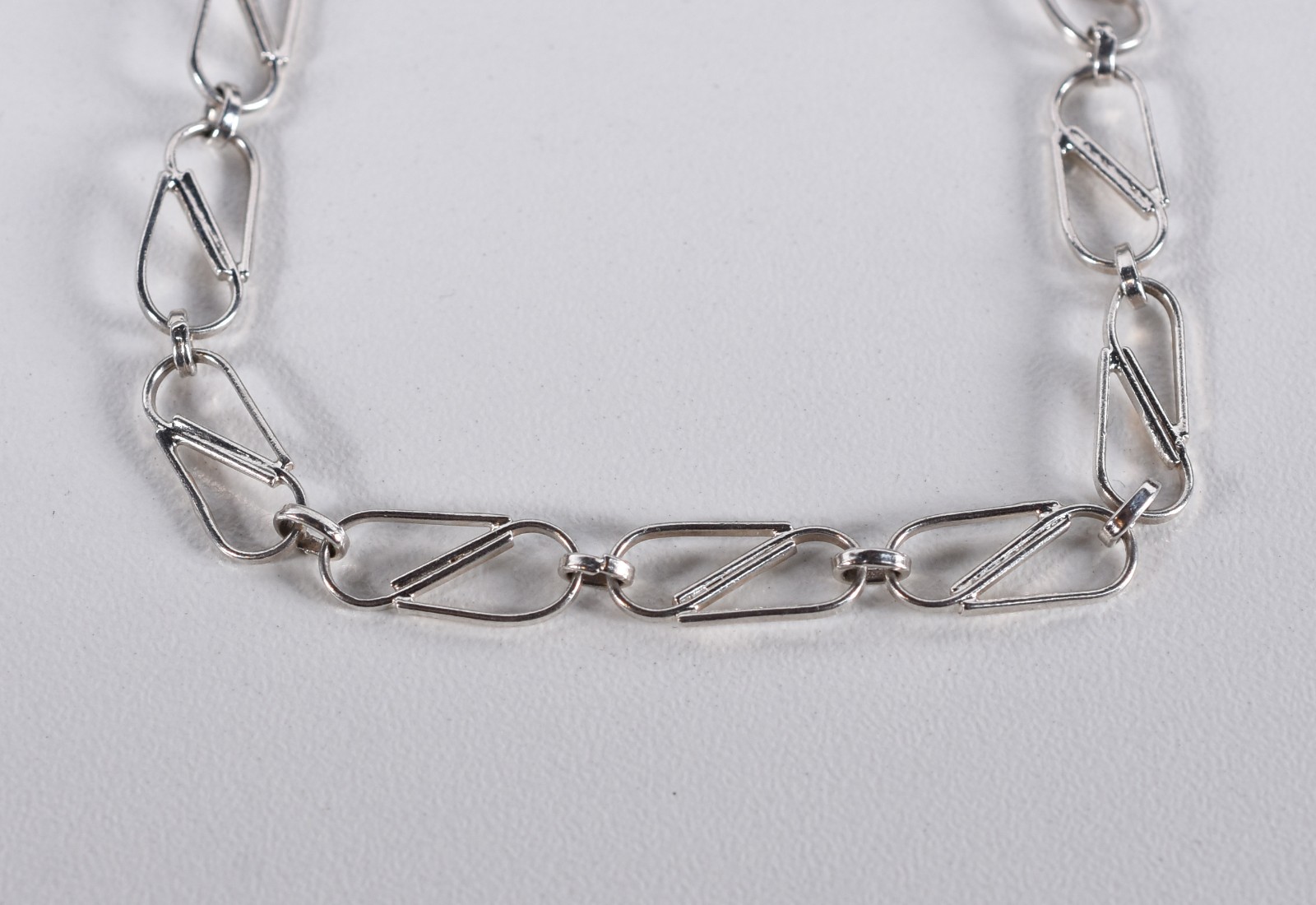 Pulseira de prata (Por motivos de segurança a peça não se encontra na... - foto 1 de 3