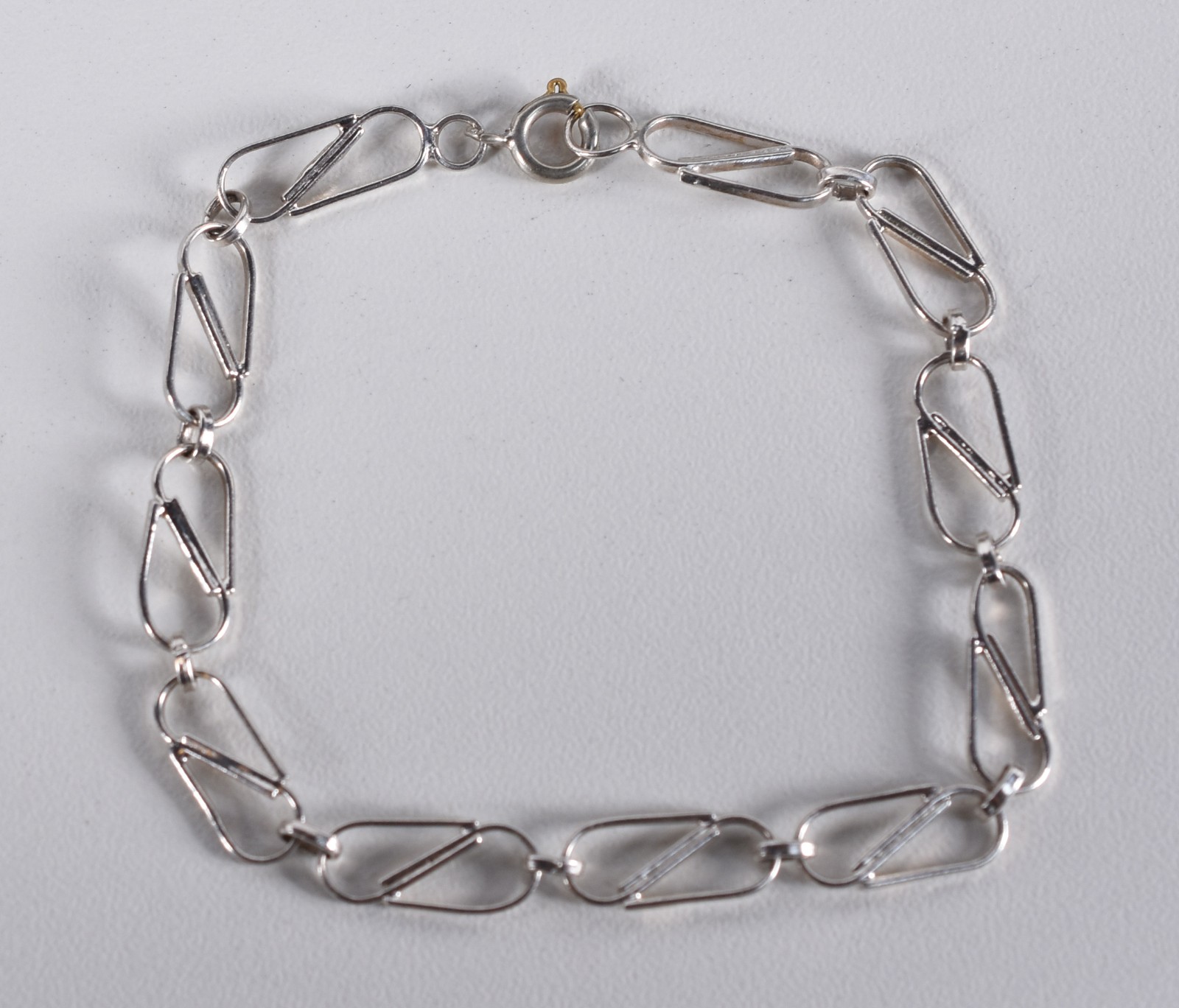 Pulseira de prata (Por motivos de segurança a peça não se encontra na... - foto 2 de 3