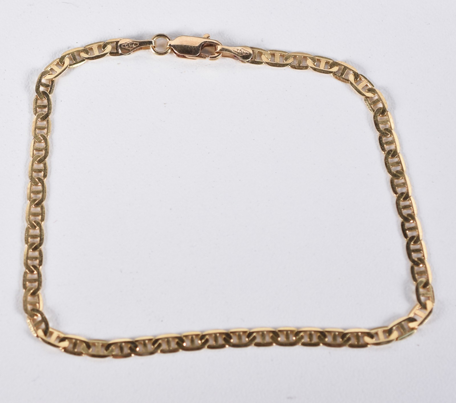 Pulseira de ouro 18 k contrastado 750 (Por motivos de segurança a... - foto 2 de 3