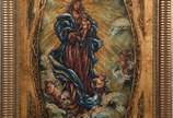 De Longo, Ave Maria - Acrílico sobre tela.