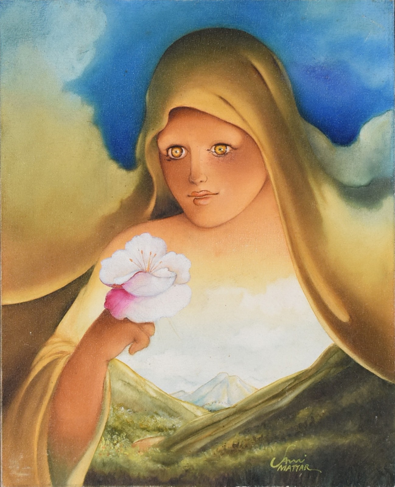 Mulher com Flor - foto 1 de 4