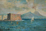 ANGELO CANNONE - 1989 - ose - Castel De L'O... - ANGELO CANNONE - 1989 - ose - Castel De L'Ovo - 16 x 24