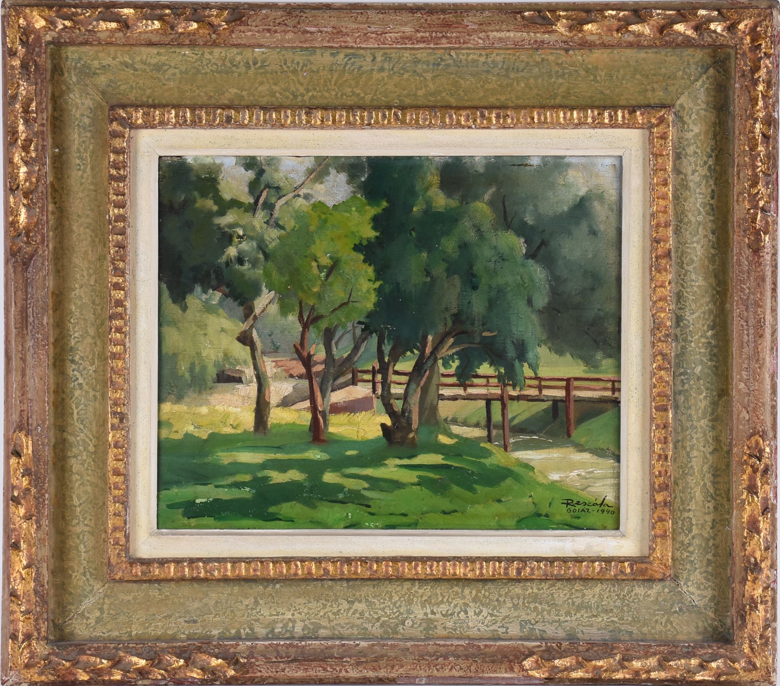 João José Rescala (1910-1986), Paisagem- Góias - foto 2 de 5