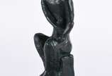 Bruno Giorgi (1905-1993),  - Escultura de bronze patinado, base de madeira, assinada.