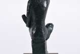 Bruno Giorgi (1905-1993),  - Escultura de bronze patinado, base de madeira, assinada.