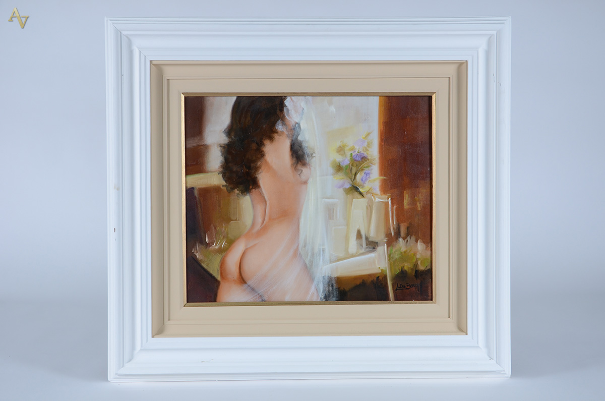 LUCIA DE BOM - Nu de costas - ost - 46 x 55 - foto 1 de 4