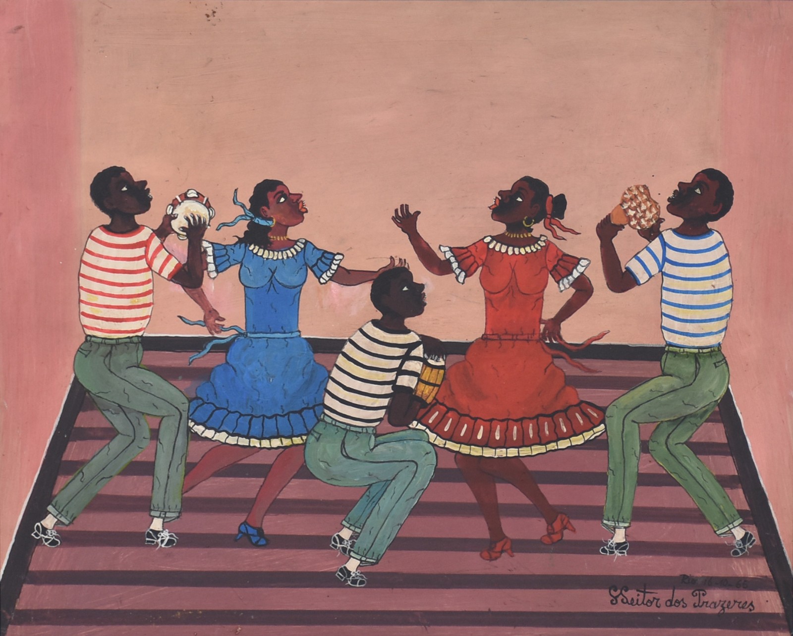 Heitor dos Prazeres (1898-1966), Ensaio Do Samba - foto 1 de 5