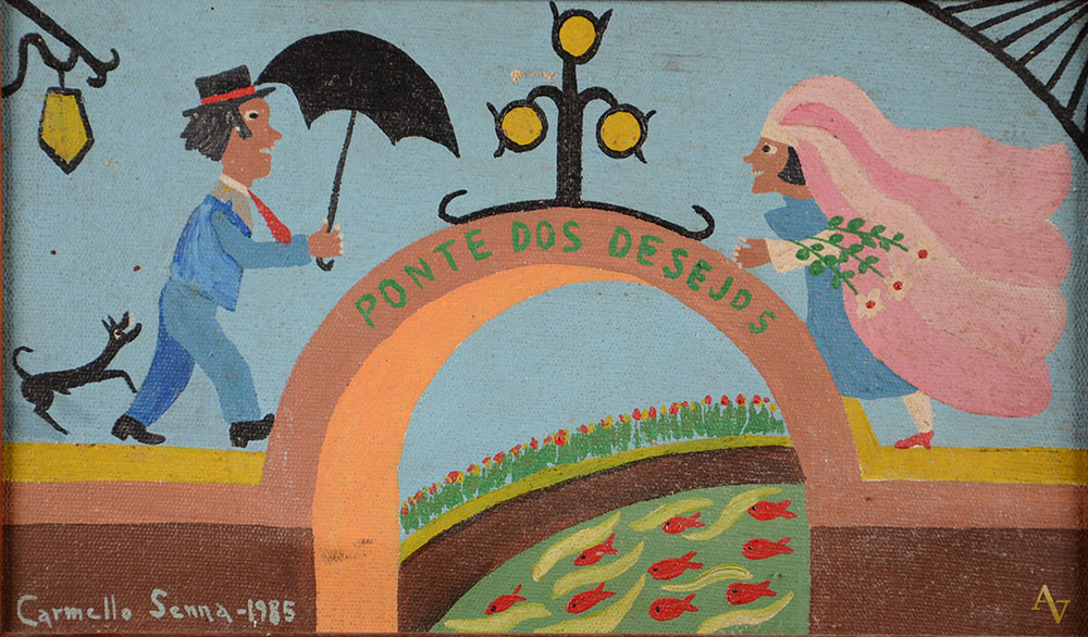 CARMELLO SENNA - Ponte dos Desejos - 1985 - ost - 16 x 27 - foto 1 de 2