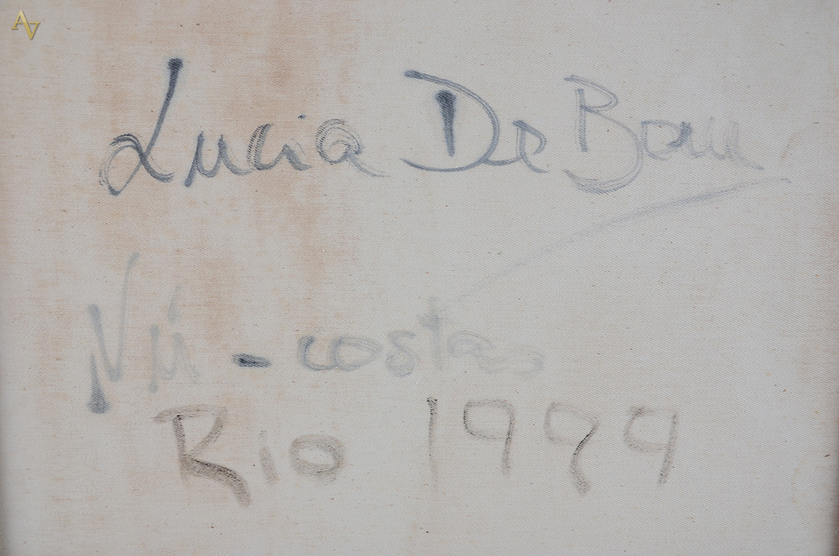 LUCIA DE BOM - Nu de costas - ost - 46 x 55 - foto 4 de 4