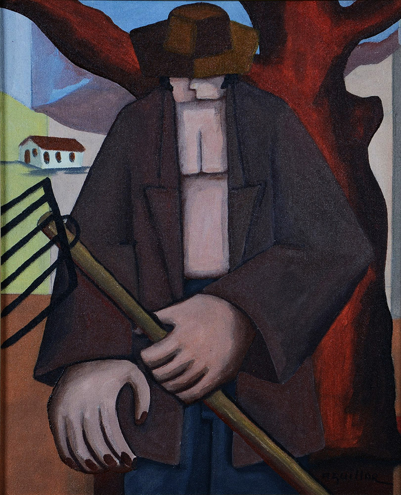 AGUILLAR - Lavrador - ost - 38 x 46 - foto 1 de 2