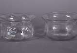 Oito bowls ingleses de cristal. - Oito bowls ingleses de cristal.