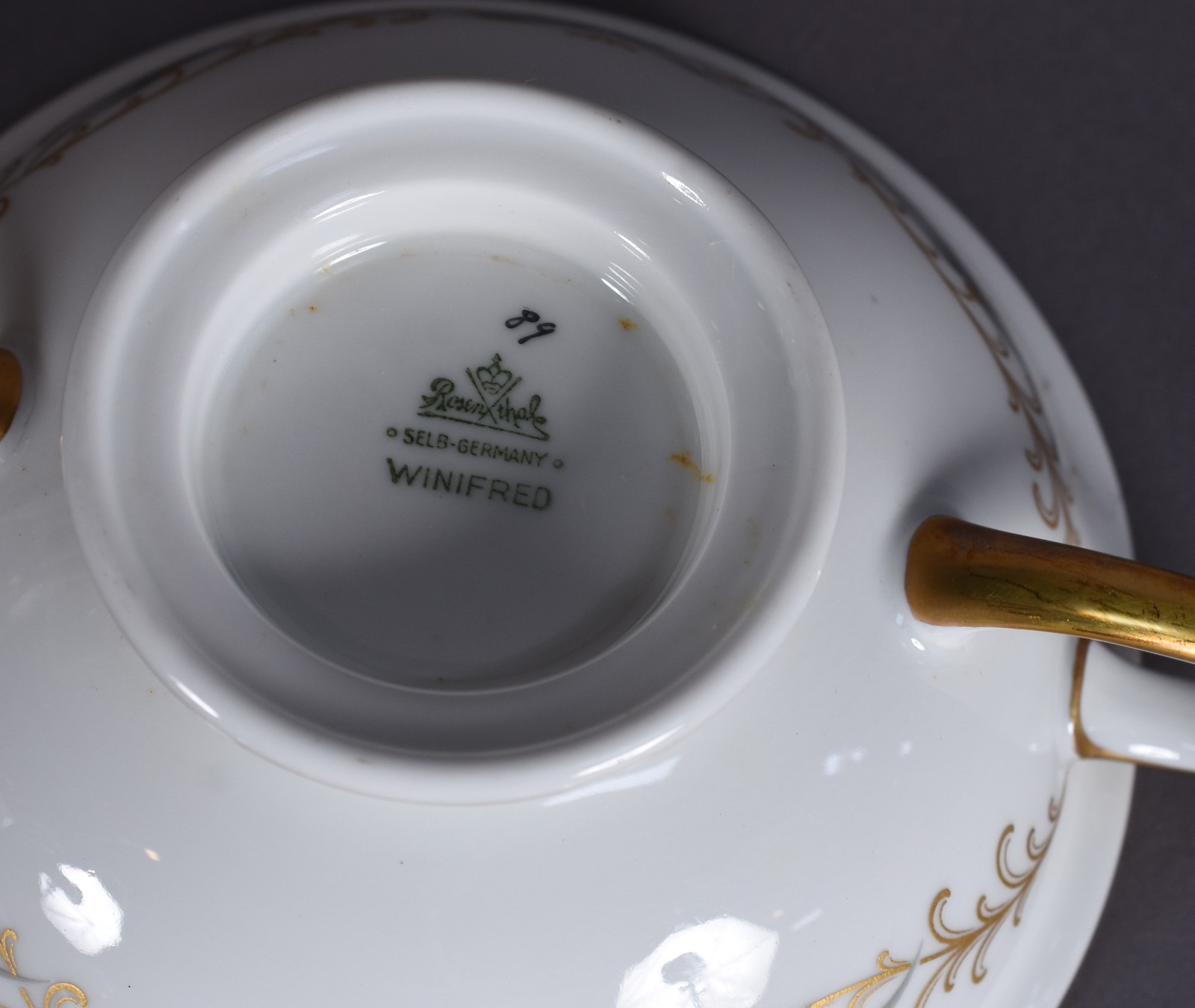 Serviço de jantar de porcelana Rosenthal composto de: 12 pratos... - foto 7 de 9