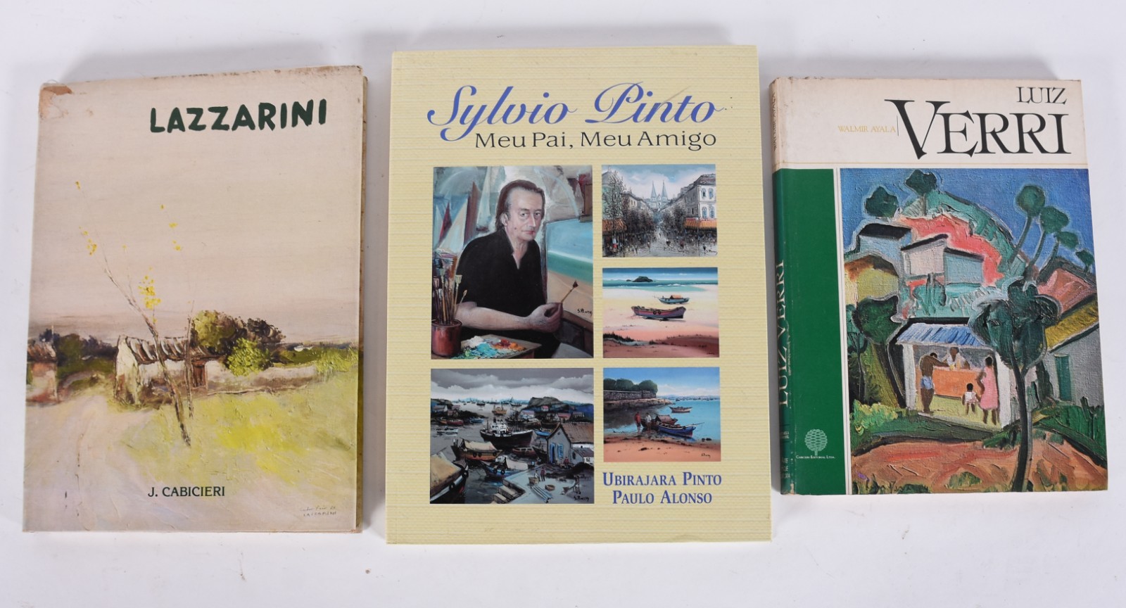 Três livros: A) Luiz Verri - Wlamir Ayala B)Lazzarini - J. Cabicieri... - foto 1 de 11