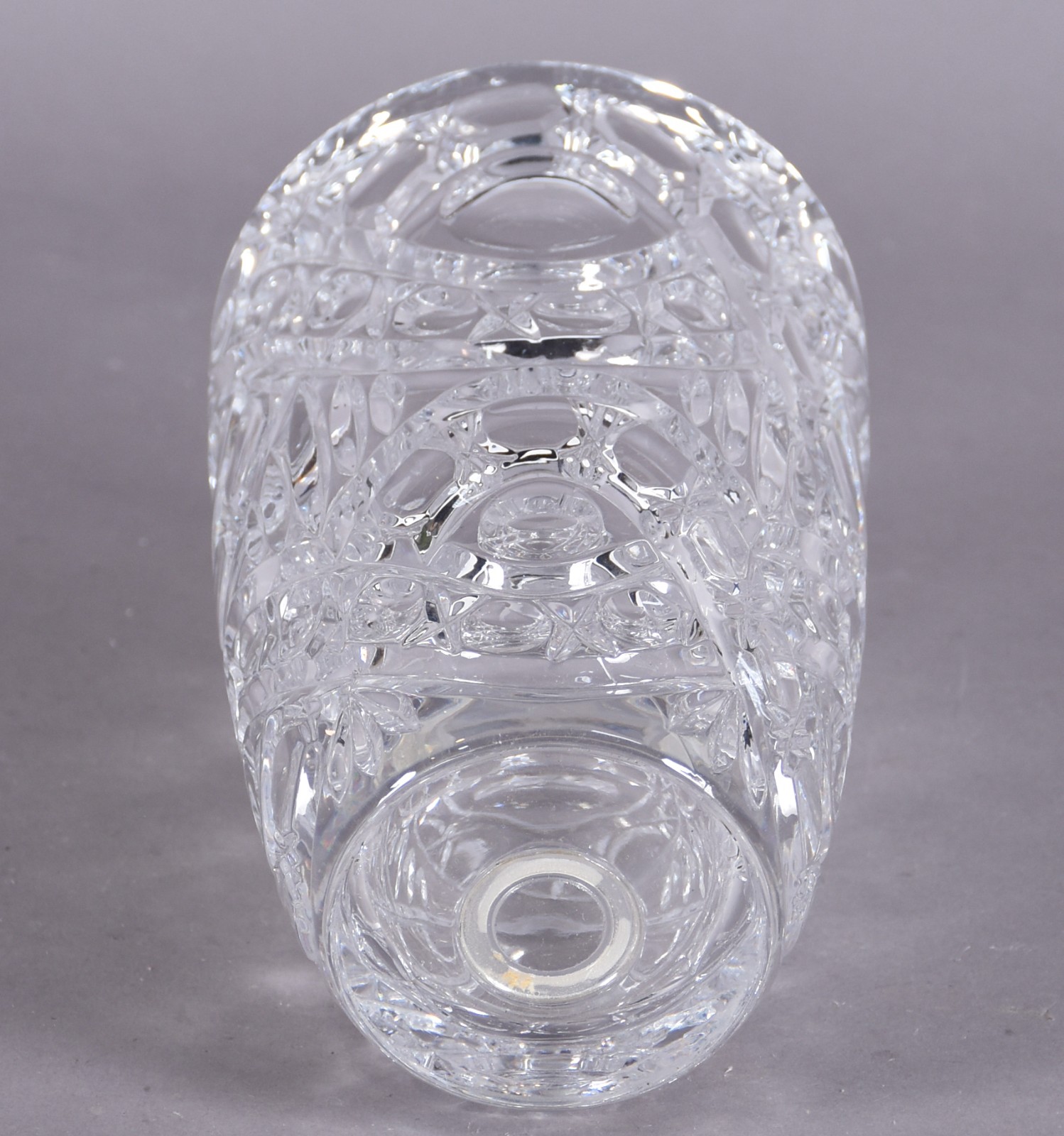 Vaso de cristal lapidado. - foto 4 de 4
