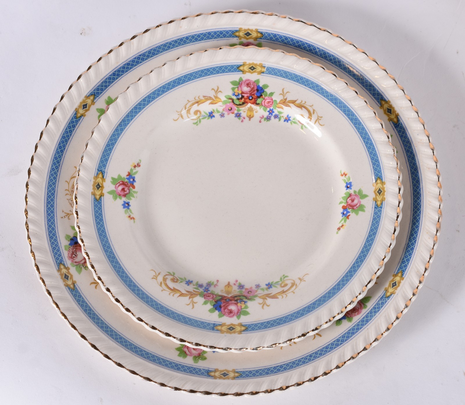 Aparelho de jantar de faiança inglesa Johnson Bros, decorado com... - foto 4 de 7