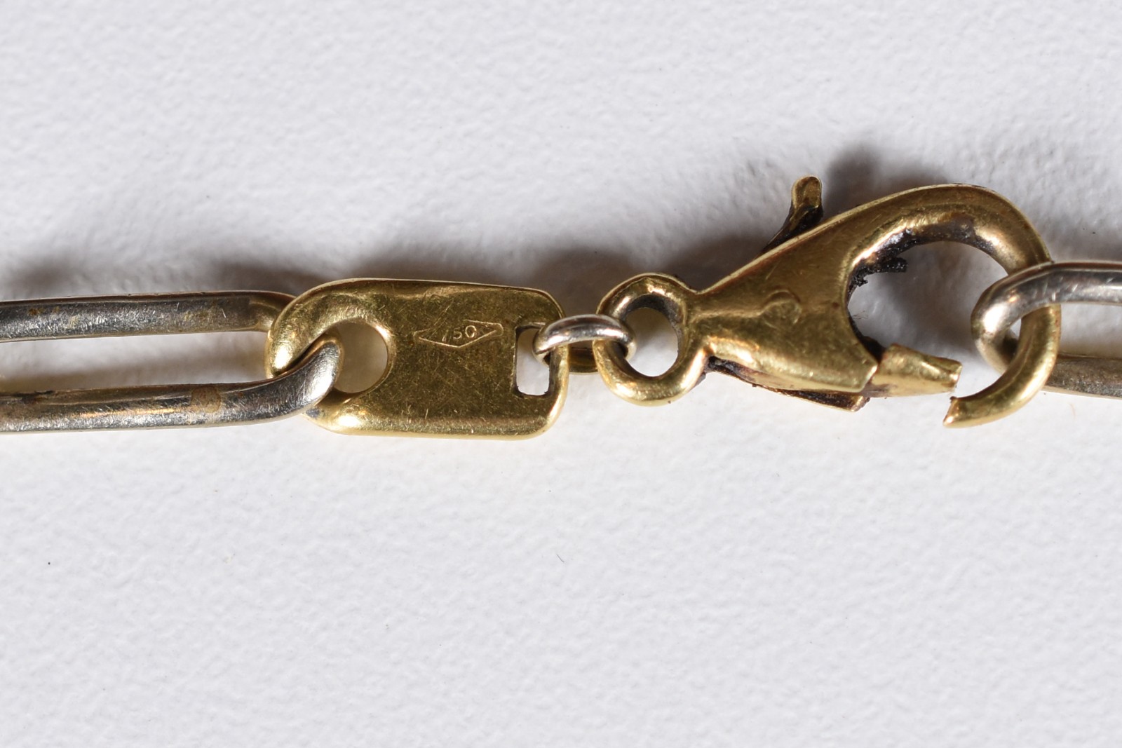 Pulseira de ouro 18 k. (Por motivos de segurança a peça não se... - foto 4 de 4
