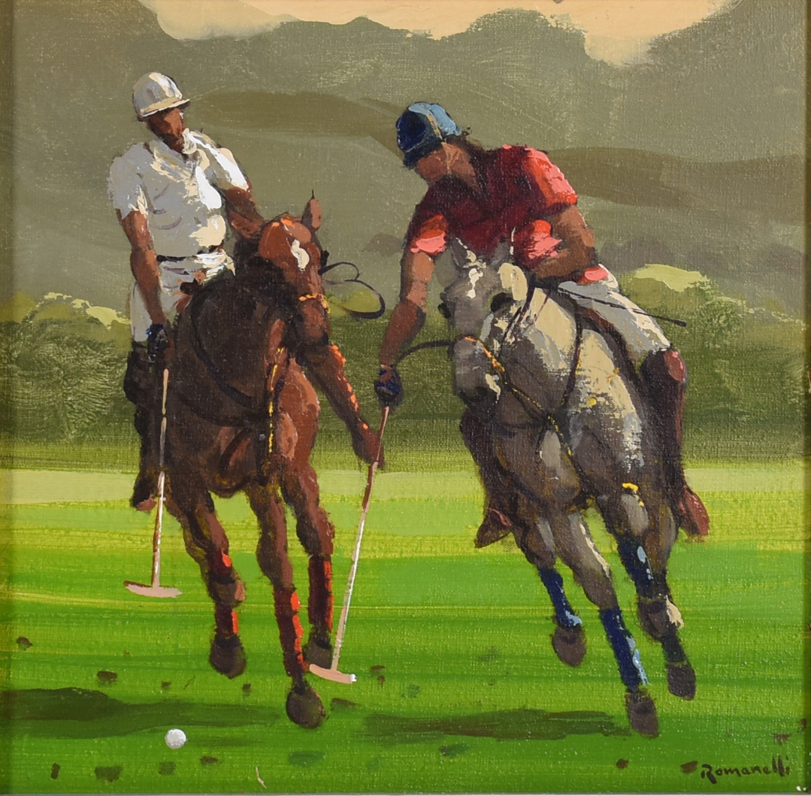 Armando Romanelli (1945), Jogo de Polo - foto 1 de 4