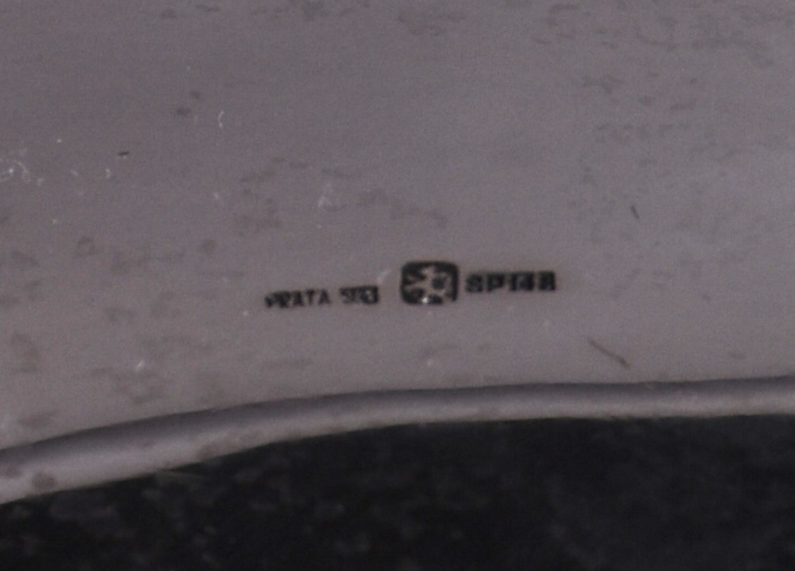 Sopeira de prata contrastada 833 mls, ricamente trabalhada com... - foto 6 de 7