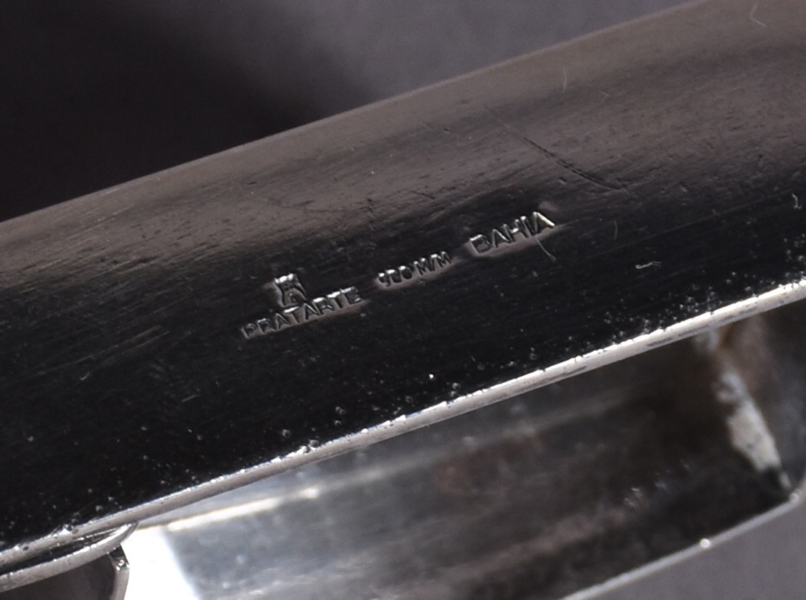 Espivitadeira com berço de prata contrastada 900 mls. Peso da prata... - foto 9 de 10