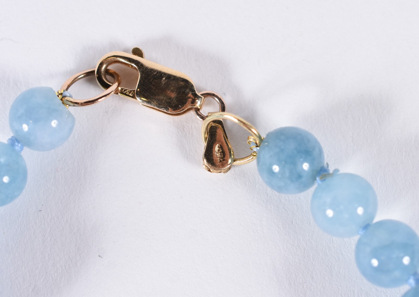 Conjunto composto por colar e pulseira com fecho mosquetão e... - foto 5 de 5
