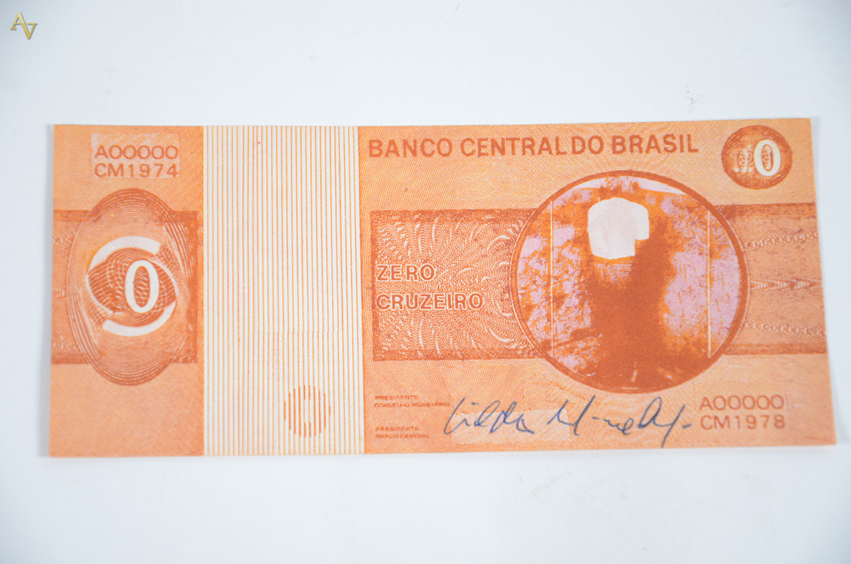CILDO MEIRELES (1948) - Zero Cruzeiro - impressão offset s/papel... - foto 1 de 3