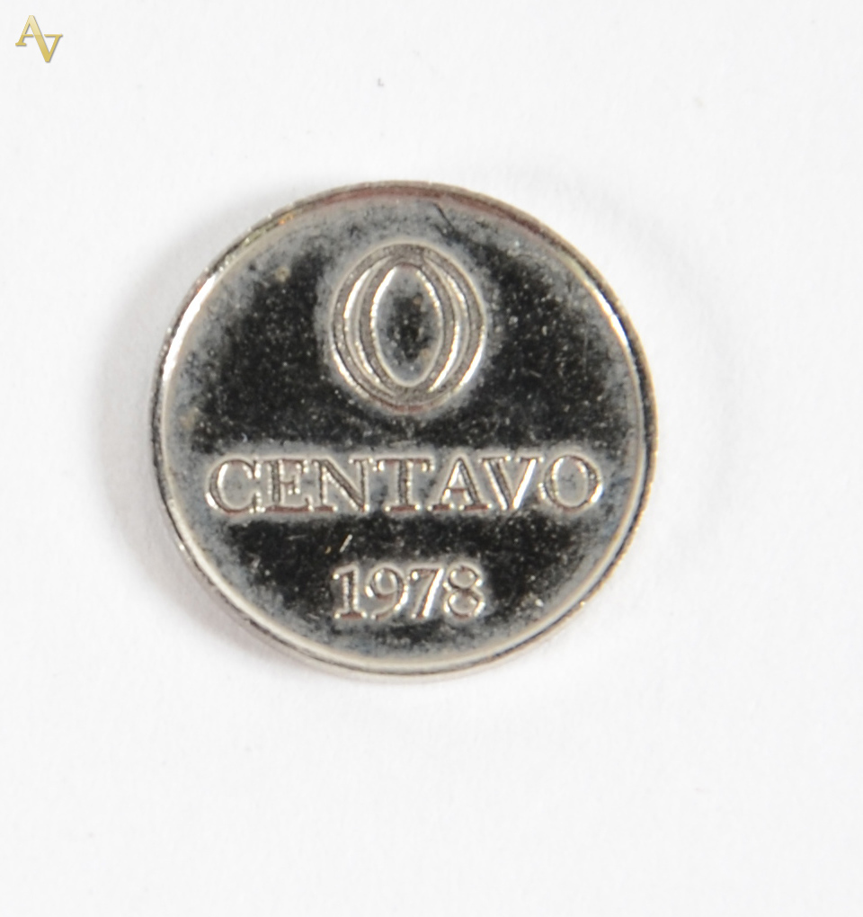 CILDO MEIRELES (1948) - Zero centavo - níquel estampado, datado 1978... - foto 1 de 2