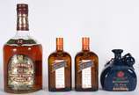 Diversas bebidas, sendo: Whisky Chivas 12 anos ... - Diversas bebidas, sendo: Whisky Chivas 12 anos (one galon = 3,78 litros), 2 cointreau e whisky Buchanans "to her majesty the queen".
