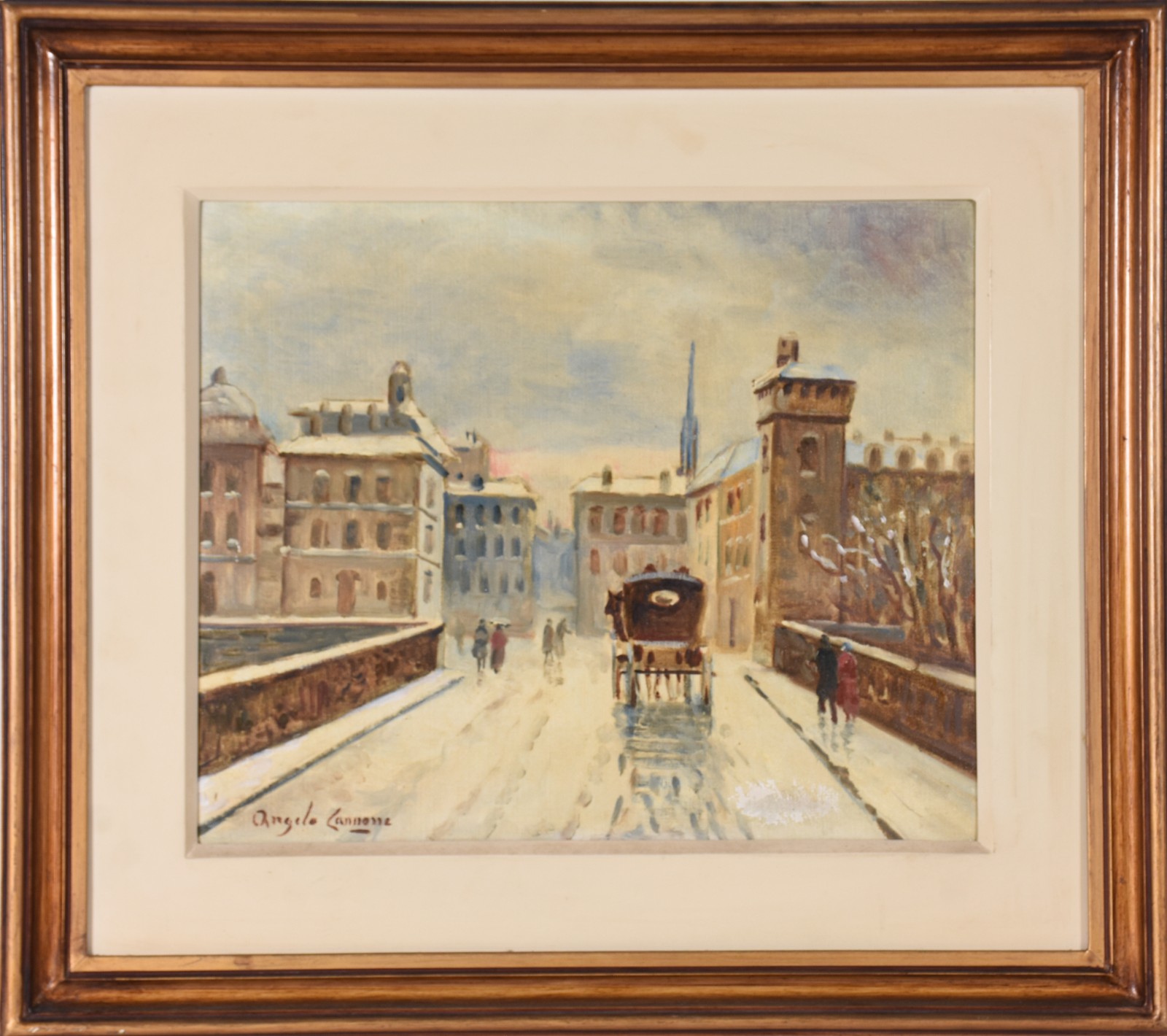 Angelo Cannone (1899-1992), Inverno em Paris - foto 2 de 4