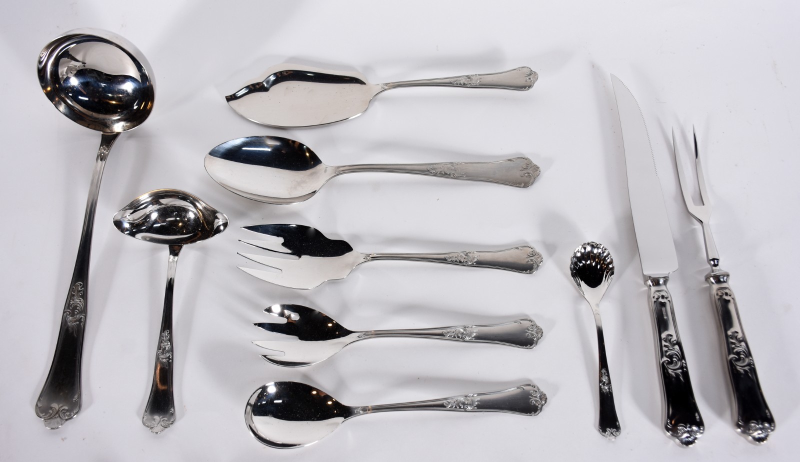Faqueiro de aço inox Hercules composto de: 12 colheres, 12 garfos, 12... - foto 6 de 11