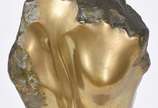 Mario Agostinelli (1915-2000), Torso - Escultura de bronze. Não apresenta assinatura.