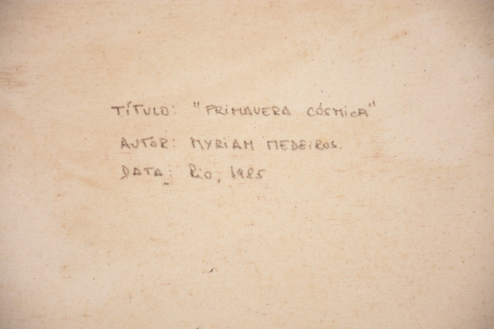 Myriam Medeiros (1938-1988), Primavera Cósmica - foto 5 de 5