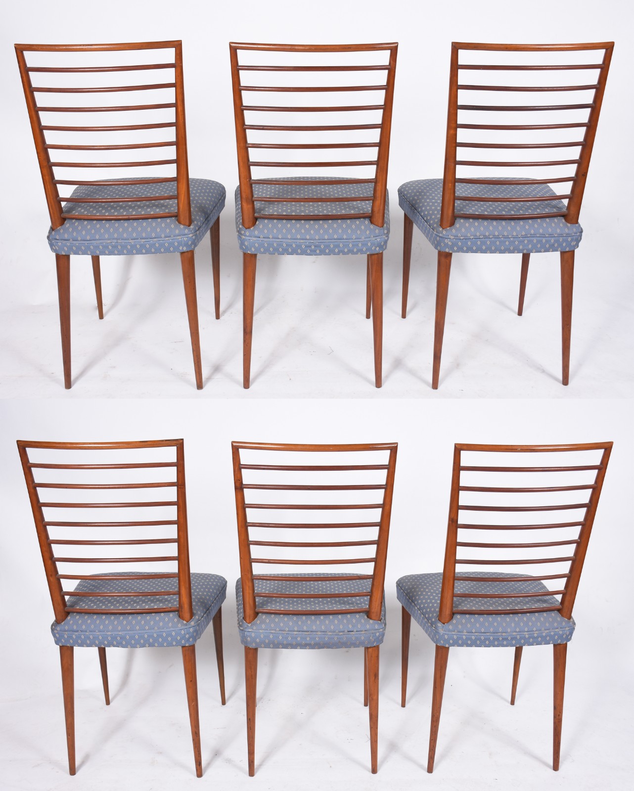 Seis elegantes cadeiras para sala de jantar em peroba do campo... - foto 3 de 4