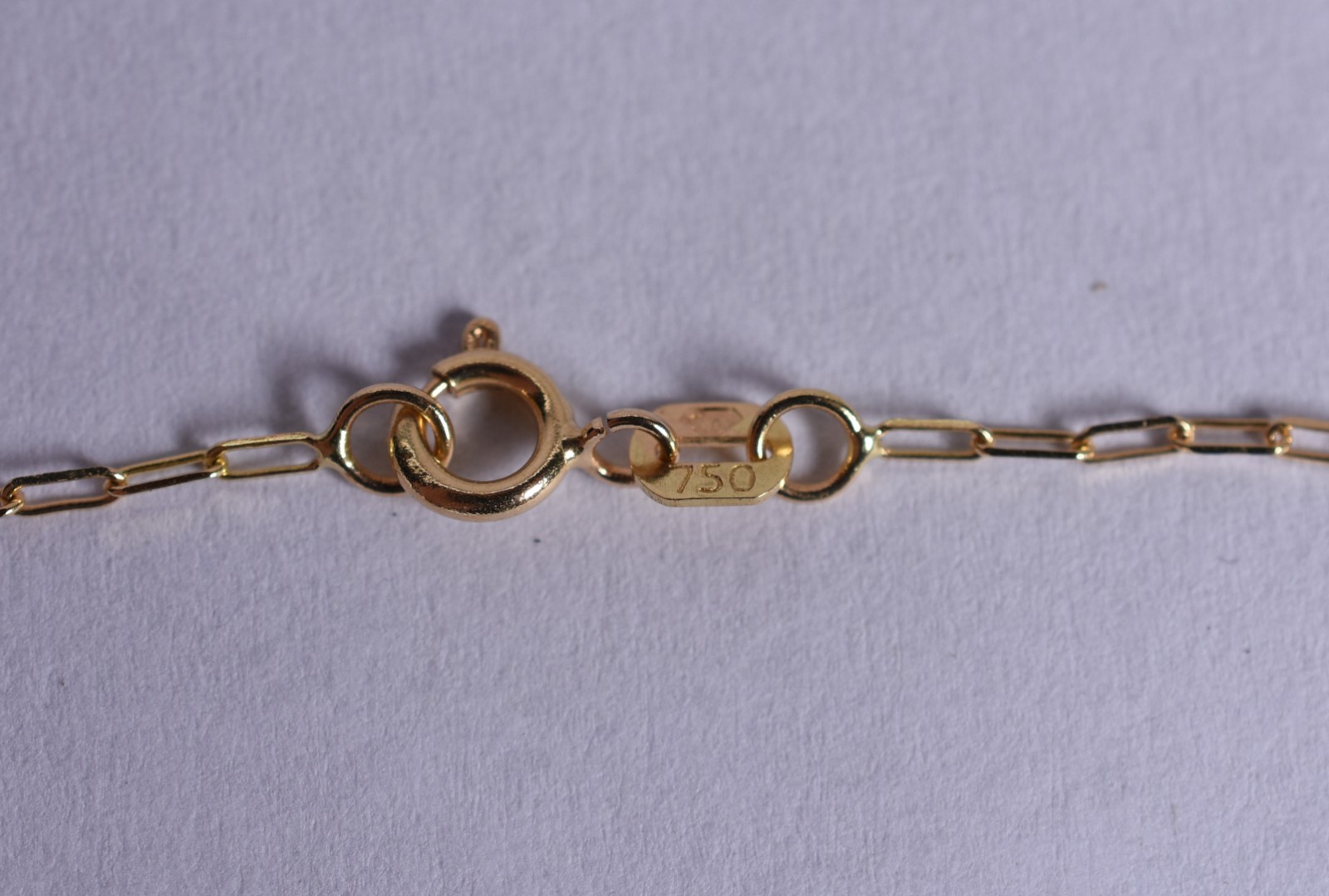 Colar de ouro 18k contraste 750 com pingente em forma de crucifixo... - foto 4 de 4