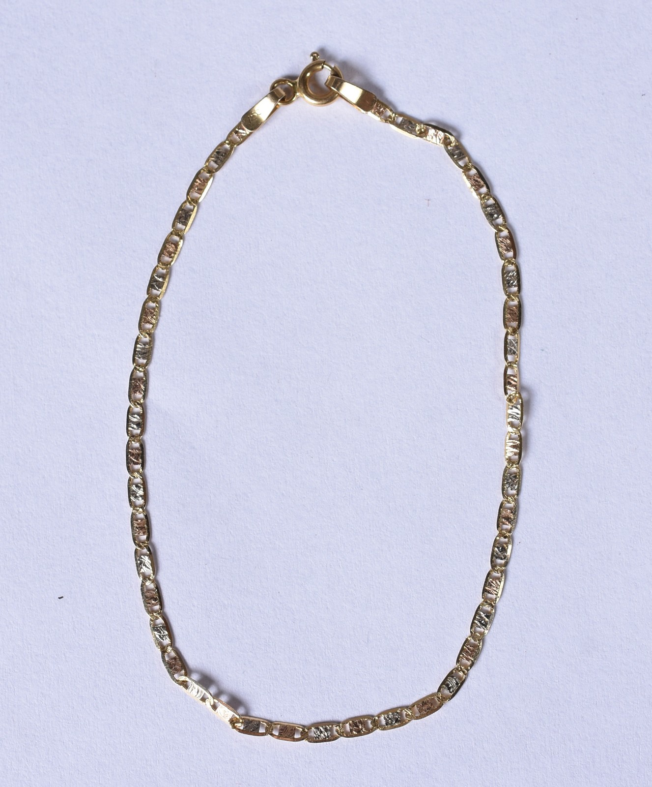 Pulseira de ouro 18 k contraste 750 (Por motivos de segurança a peça... - foto 1 de 3