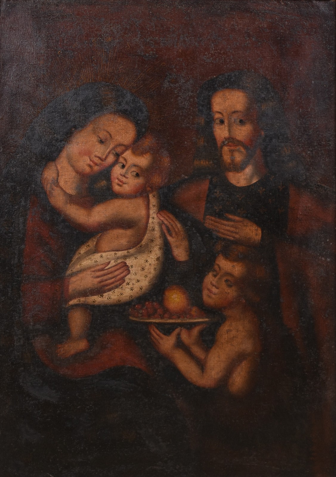 Escola Cusquenha (1538), Sagrada Família - foto 1 de 4