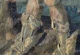 Tapeçaria Royal Aubusson (1580),  - Tapeçaria francesa das manufaturas de Aubusson em lã, representando Hermes, deus da Fertilidade e da Magia com o seu tradicional caduceu, bordão com d