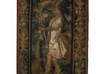 Tapeçaria Royal Aubusson (1580),  - Tapeçaria francesa das manufaturas de Aubusson em lã, representando Hermes, deus da Fertilidade e da Magia com o seu tradicional caduceu, bordão com d