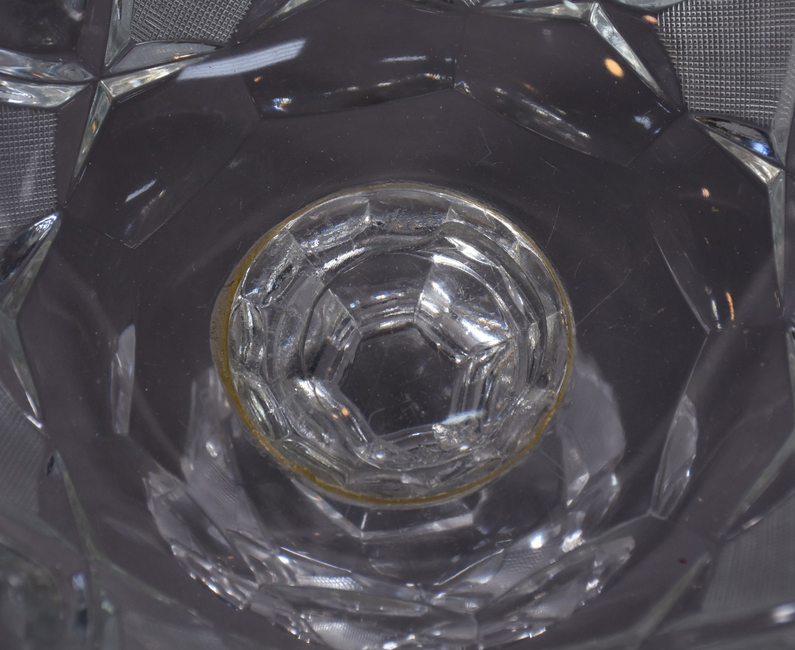 Fruteira de cristal lapidado. - foto 4 de 4