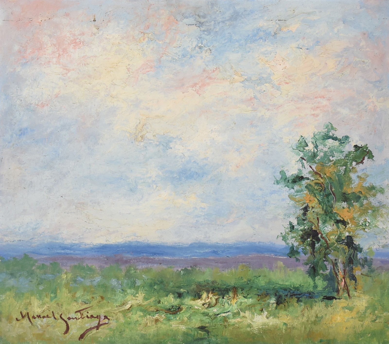 Manoel Santiago (1897-1987), Paisagem De Teresópolis - foto 1 de 4