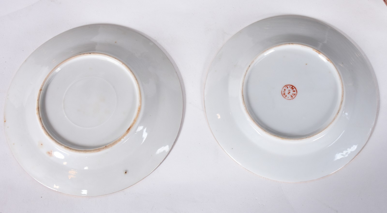 Aparelho de jantar de porcelana chinesa decorado em tons de rosa e... - foto 6 de 8
