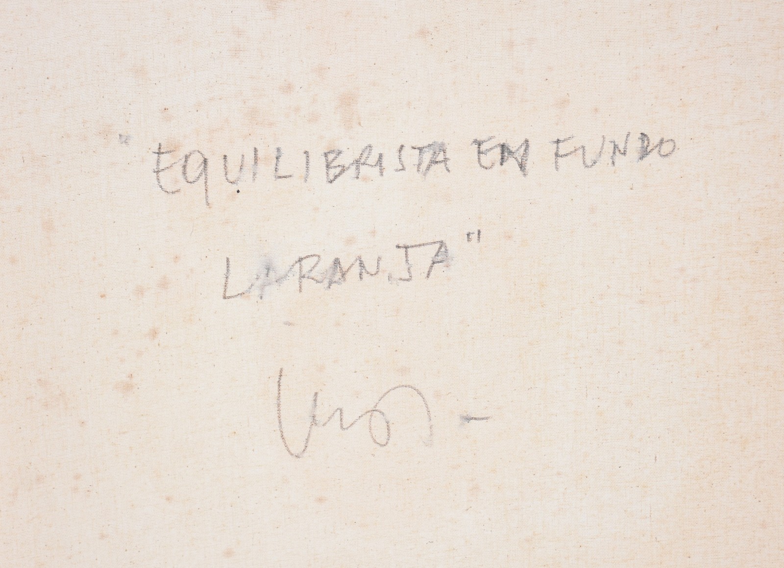 Inos Corradin (1929-2025), Equilibrista no Fundo Laranja - foto 5 de 5