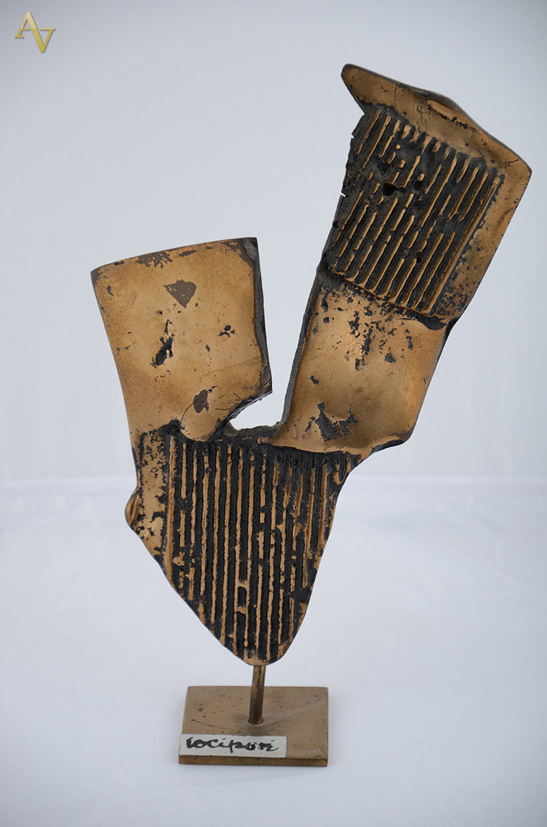 CACIPORÉ TORRES - Escultura - Alt. 29 cm.