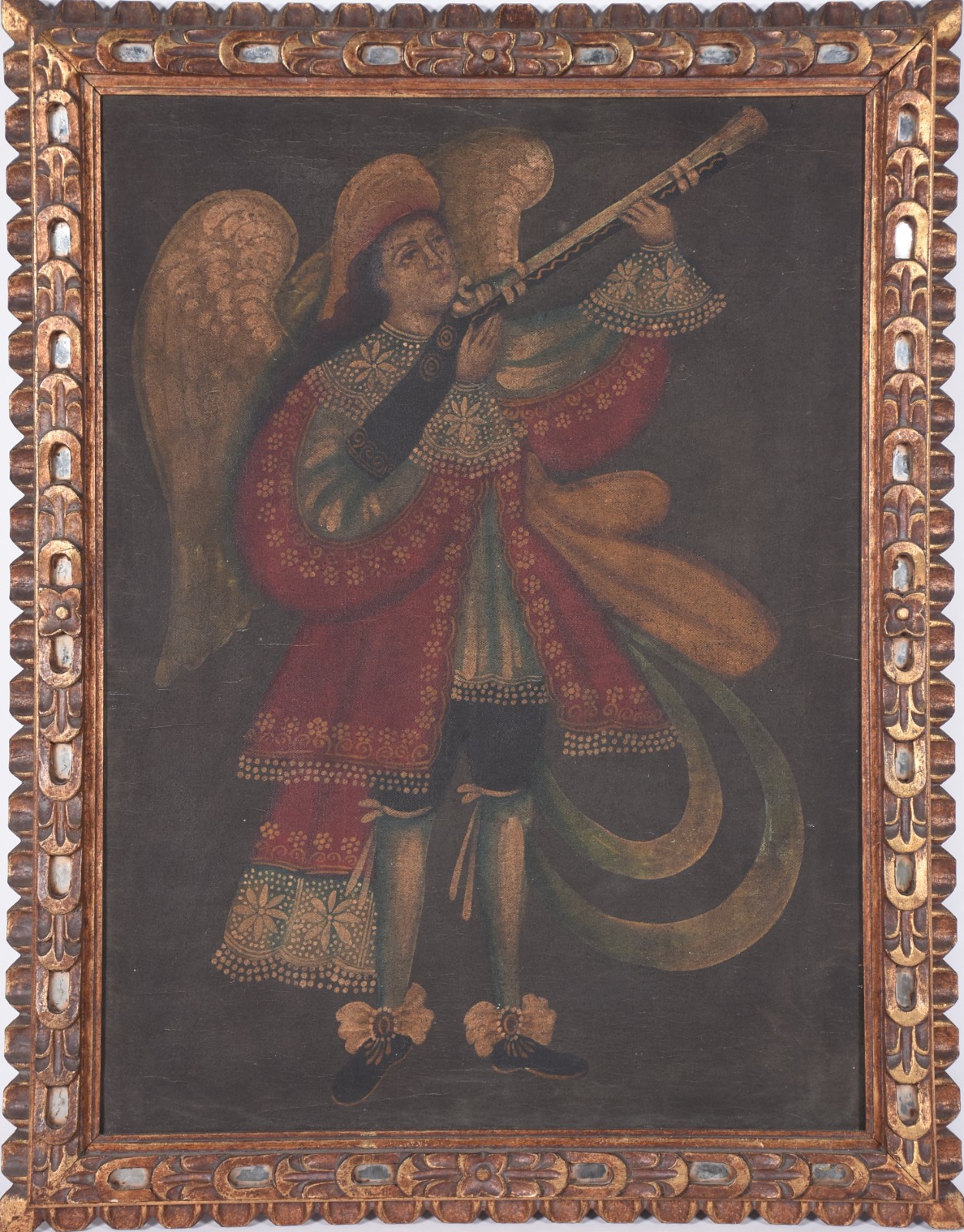 Escola Cusquenha (1538), Anjo Arcabuzeiro - foto 1 de 2