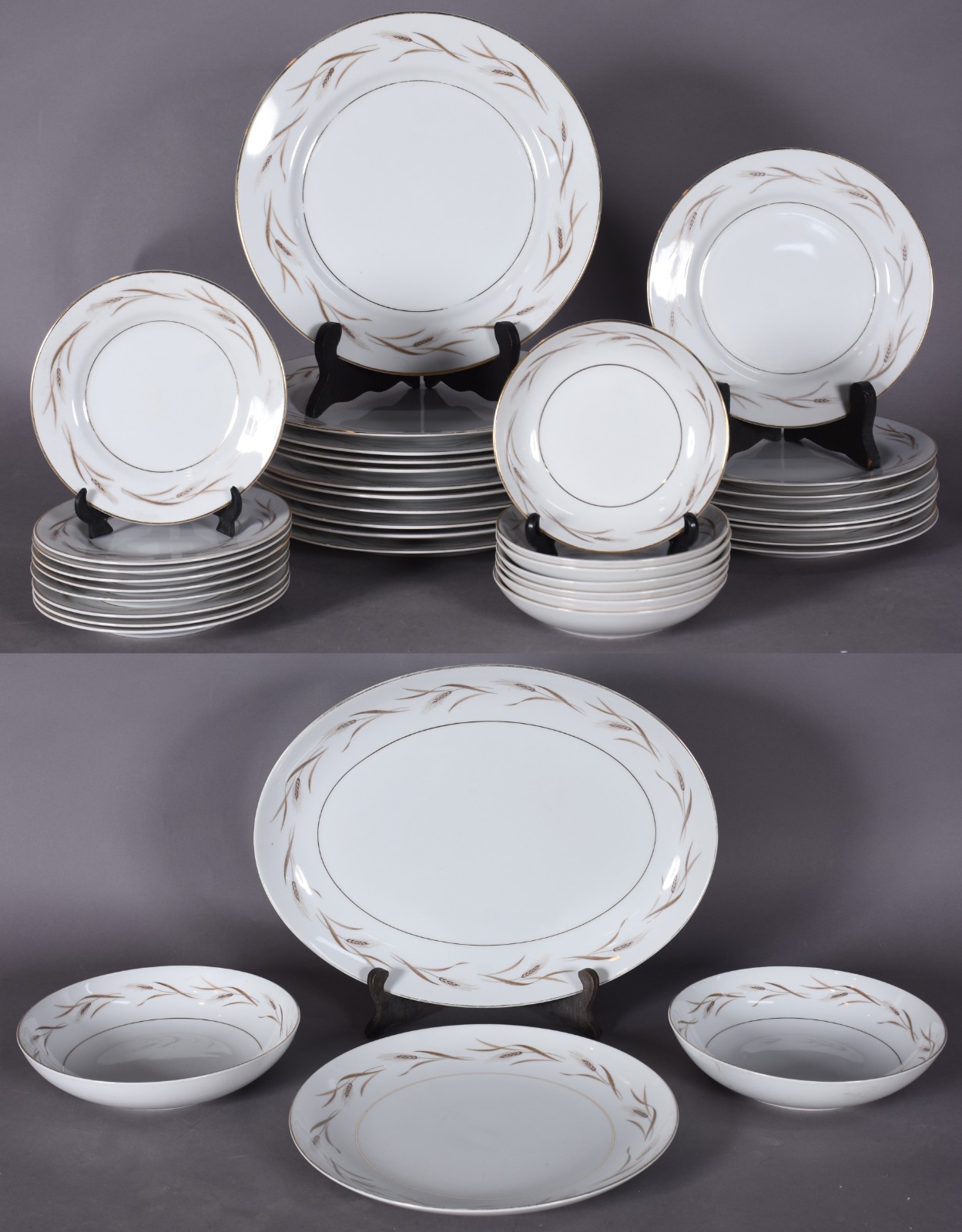 Serviço de jantar de porcelana Mikasa composto de: 7 bowls para... - foto 1 de 7