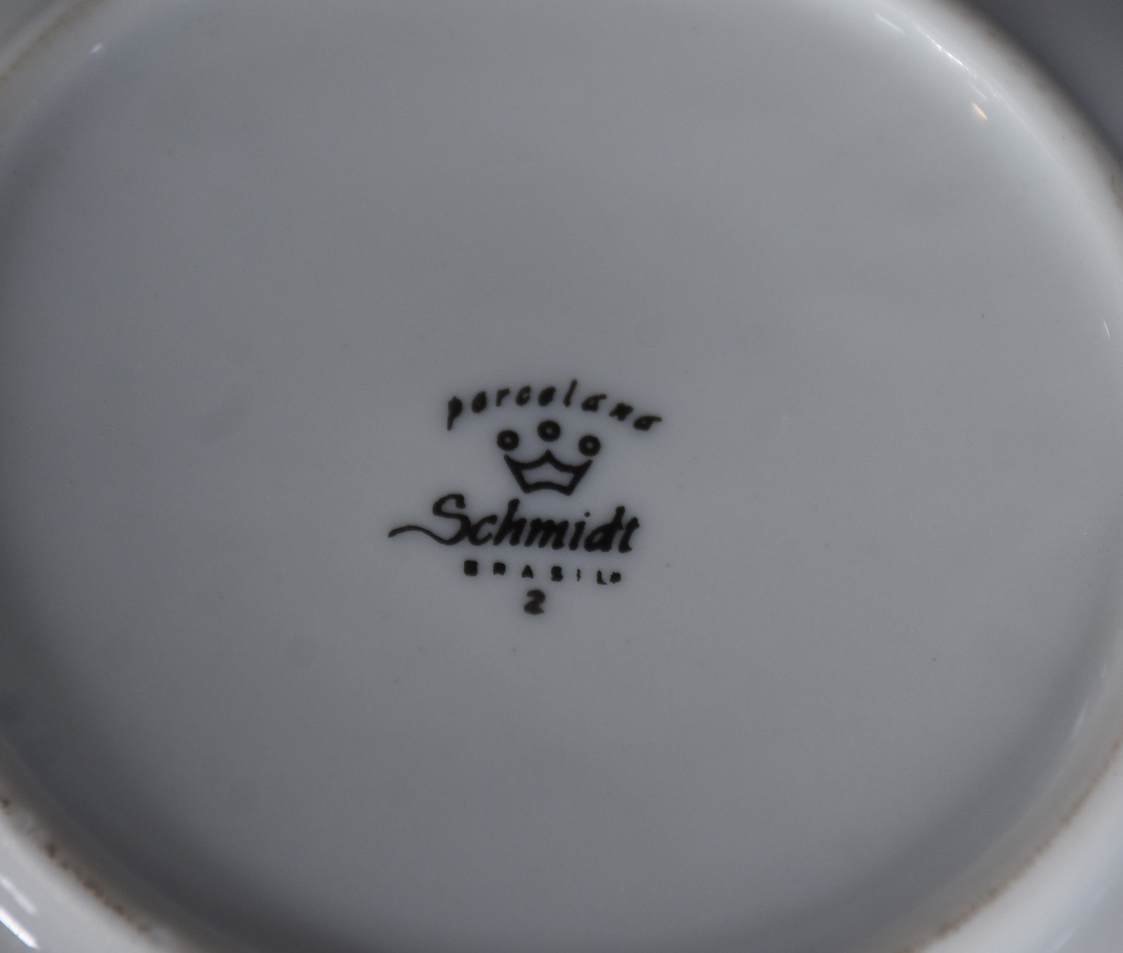 Serviço chá e café de porcelana Schmidt composto de: 6 xícaras café... - foto 9 de 9