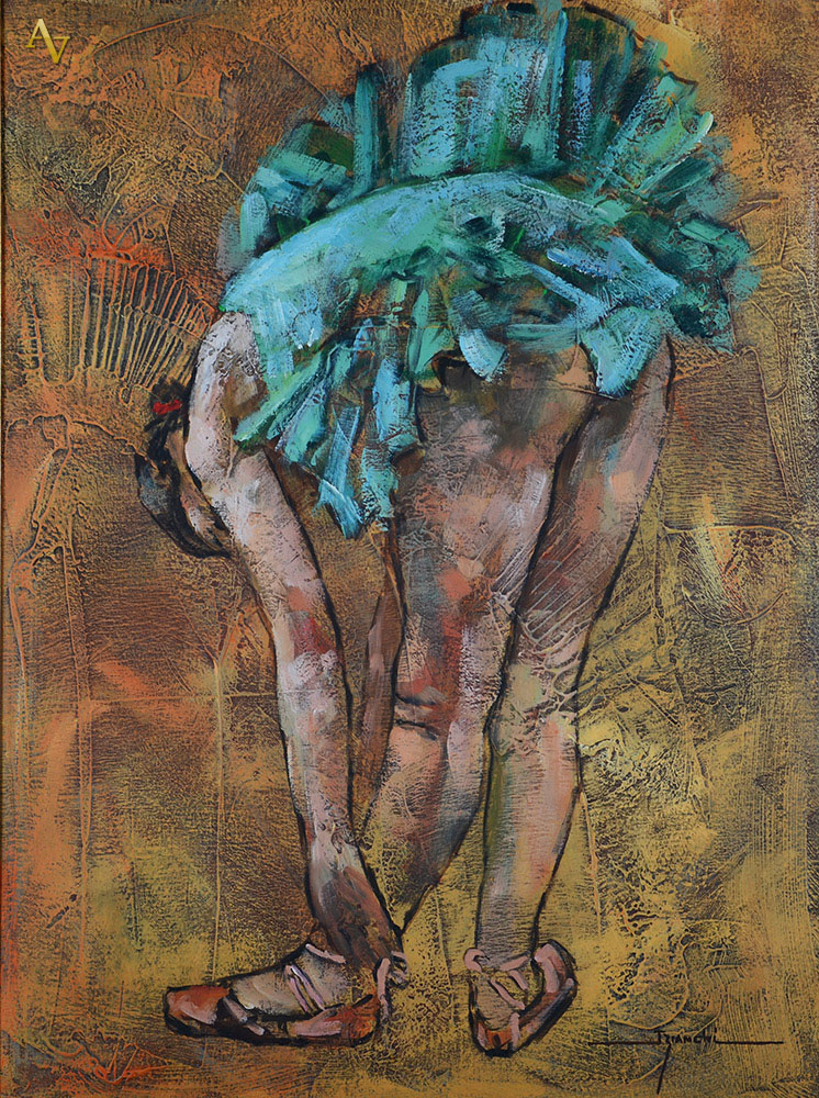 J. BIANCHI - Bailarina - ast - 80 x 60. - foto 1 de 2